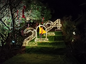 Lumières décoratives colorées 2D pour l'extérieur, pour les festivals de Noël, les places publiques et les événements festifs, illuminant les rues et les espaces nocturnes. - Product Image 1