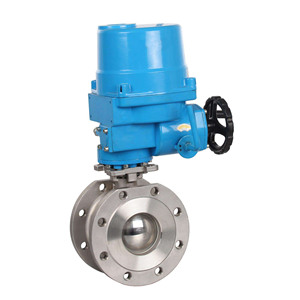 Válvula de Bola de Acero Inoxidable DN80 con Actuador, a Prueba de Explosiones, con Reinicio por Corte de Energía y Cierre de Emergencia - Product Image 3