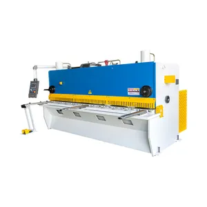 metal hydraulic guillotine shearing aluminum sheet plate cutting machine