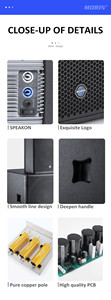 <span class=keywords><strong>Morin</strong></span> Offre Spéciale 2025 Système de Sonorisation d'Extérieur pour Concert, Système Audio pour Scène, Enceintes Actives Line Array - Product Image 6