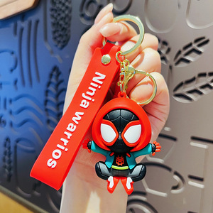 2024 mới ngạc nhiên Spider-Man nọc độc PVC Keychain xe Túi Mặt dây chuyền Keychain - Product Image 6