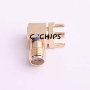 DOSIN-806-0001 RF Coaxial Connector Through hole Component (THT) Connector Board-to-Board Inner Hole 1 6GHz - Product Image 2