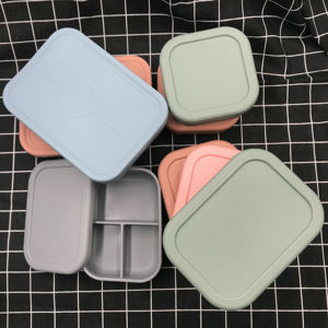 MHC <span class=keywords><strong>prezzo</strong></span> di fabbrica per bambini in Silicone per alimenti per uso alimentare vano <span class=keywords><strong>congelatore</strong></span> scatola per il pranzo porzione per bambini scatola fresca - Product Image 2