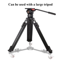 MagicLine Roulette de trépied en aluminium robuste avec roues en caoutchouc pour la photographie, la photo et la vidéo.