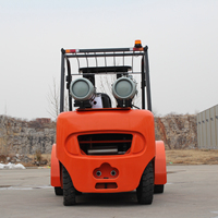 Chariot élévateur à fourche MDT G-019 Chine, 2-5 tonnes, alimenté au GPL, tout-terrain, moteur Cummins, certifié CE/ISO