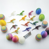 Modelo de Dinosaurio Impreso en 3D de Plástico PLA de Tiktok, Detalles Láser, Características Personalizables, Huevo de Tiranosaurio Rex, Mecanizado 3D