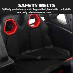 Hoge Kwaliteit 12V Big 4 Wheel Simulatie Afstandsbediening Peuter Nieuw Model Speelgoed Rit Op Auto Licht Muziek Voor Kinderen - Product Image 5