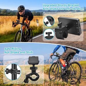 Sistema di telecamere Monitor <span class=keywords><strong>per</strong></span> <span class=keywords><strong>bicicletta</strong></span> posteriore ad alta definizione da 4.3 pollici con telecamera di sicurezza e azione sportiva DVR - Product Image 5