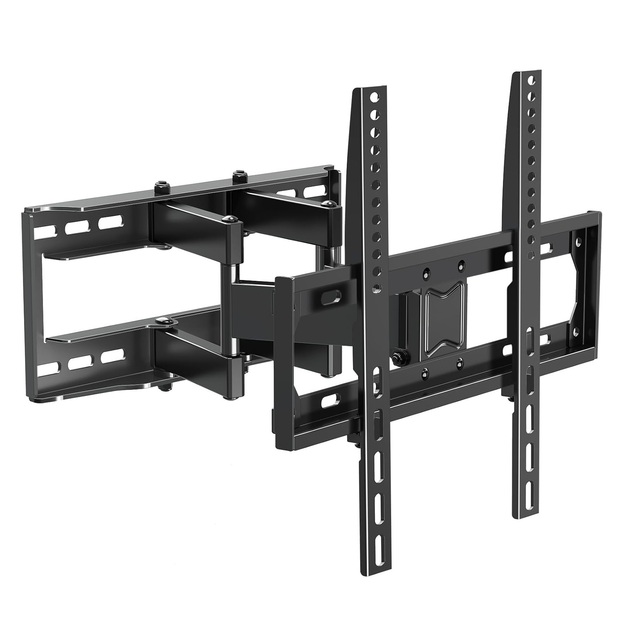 Full Motion TV Wall Mount for Most 26-65 Inch TV Bracket with Dual Swivel Articulating Arm Max VESA 400x400mm up to 88 LBS
