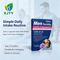 Complément alimentaire naturel de qualité supérieure pour la fertilité masculine, marque privée OEM, zinc, ginseng, CoQ10, inositol, antioxydant, amélioration de la qualité du sperme, pour hommes