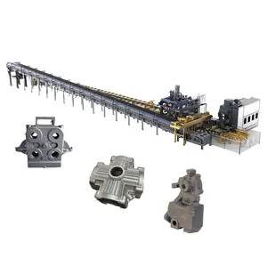 Technological Innovation Fully Automatic Metal Casting and Molding Line With Clay Sand Treatment Line