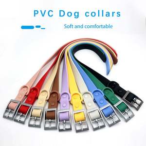 Colorido Collar <span class=keywords><strong>de</strong></span> perro XS XL Remache duradero Correas <span class=keywords><strong>de</strong></span> nailon multifuncionales Patrón sólido Entrenamiento para caminar Bolsas para <span class=keywords><strong>caca</strong></span> <span class=keywords><strong>de</strong></span> mascotas Correa XS XL - Product Image 4