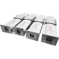 Module de guidage linéaire coulissant entièrement fermé QFB175 de 175 mm de large, assemblage de vis à billes de précision pour moteur pas à pas et servo, usage intensif