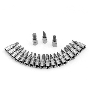 Durable Chrome Vanadium Steel Hex <strong>Socket</strong> &amp; Bit Set 46 Piece 1/4" Drive <strong>Ratchet</strong> <strong>Socket</strong> Wrench Set for Home Auto Repair - Product Image 4
