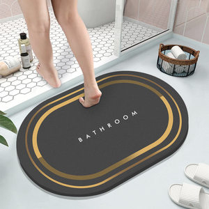 Alfombra de Baño Antideslizante, Resistente a las Manchas y al Agua, de Tierra de Diatomeas, para Baño o Inodoro - Product Image 5