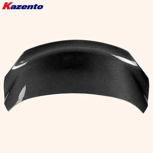 Para Infiniti G37 Coupé de 2 Portas 08-13, Porta-Malas Traseiro em Carbono (Com Abertura para Câmera) - Product Image 4