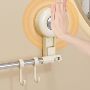 Porte-serviettes <span class=keywords><strong>mural</strong></span> multi-pliable et flexible à double télescopique, sans perçage, à ventouse, pour salle de bain et cuisine, avec <span class=keywords><strong>crochet</strong></span> de suspension robuste - Product Image 5