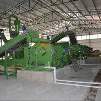 Broyeur de caoutchouc recyclé série XKP avec réparation en ligne des rouleaux utilisant le modèle XM250 sans démontage de la machine