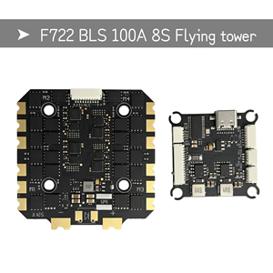 F722 100A <span class=keywords><strong>4</strong></span> en 1 ESC Flying Tower Stack <span class=keywords><strong>3</strong></span> 8S Accesorio de Controlador de Vuelo para Sistema de Control Remoto de Vehículo <span class=keywords><strong>A</strong></span>éreo No Tripulado FPV - Product Image 1