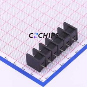 WJ35S-B-8.25-6P Barrier Terminal Block Through hole Component (THT),P=8.25mm Connector Two Sides 8.25mm 1x6P Straight Pin - Product Image 2