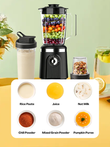 Ensemble complet de mixeur 320w, mixeur multifonctionnel pour jus et broyage, appareil de cuisine de table - Product Image 5