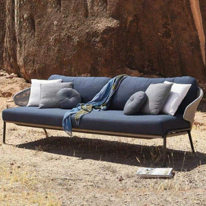 Set di Mobili da Giardino <span class=keywords><strong>in</strong></span> <span class=keywords><strong>Alluminio</strong></span>, Divani da <span class=keywords><strong>Esterno</strong></span>, Set da Pranzo per Cortile, Set Moderni per Soggiorno, Tavolo da <span class=keywords><strong>Esterno</strong></span>, Sedie da Relax Impermeabili - Product Image 5