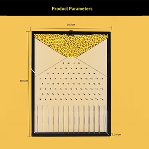 Tabla de Galton, Modelo de Demostración de Fenómeno Aleatorio, Experimento de Distribución de Velocidad del Movimiento Molecular de los Gases, Física - Product Image 3