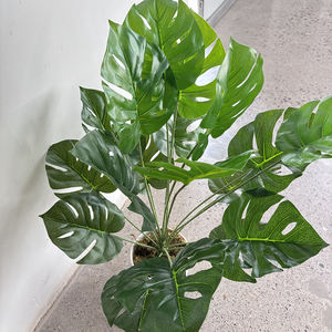 Venta caliente Flores Artificiales Tropical Monstera Plantas para interior y exterior Hogar Jardín Decoración Monstera - Product Image 4