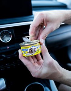 Désodorisant d'air organique <span class=keywords><strong>ABRO</strong></span> Scent au parfum Agrumes Glacés avec bloc anti-déversement pour voiture, matériau métallique, pour voiture neuve - Product Image 4