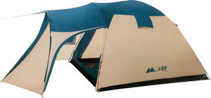 OEM/ODM 5 personas un dormitorio fácil Pop doble capa cuatro estaciones Camping senderismo viajar Configuración automática refugio solar instantáneo - Product Image 2
