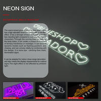 Enseigne néon personnalisée pour logo de magasin et décoration d'événements, fabricant d'enseignes sur mesure pour devantures de magasins, bureaux, hôtels, enseigne néon personnalisée
