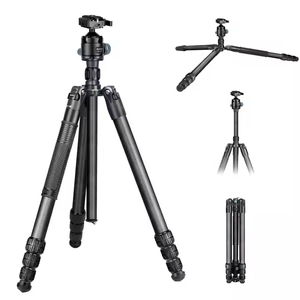 Treppiede professionale in fibra di carbonio per fotocamera DSLR/Mirrorless-treppiede da viaggio Ultra leggero - Product Image 1