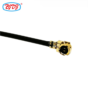 Enchufe macho RP SMA de fábrica/conector hembra 90 grados <span class=keywords><strong>Cable</strong></span> de extensión de antena WIFI 1,13mm RF Coaxial Pigtail para enrutador 3G 4G cobre - Product Image 6