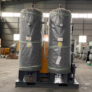 중국 상하이 하이 퀄리티 스키드 장착 30Kw 40Hp 레이저 절단 오일없는 나사 공기 압축기 3.4M 3/최소 16Bar 232Psi - Product Image 5