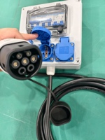 Nouvel Arrivage Adaptateur V2L 6kW Type 2 avec RCD et MCB 16A – Prise d'alimentation portable pour VE, idéale pour le camping et les situations d'urgence à domicile
