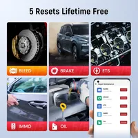 Escáner OBD2 Thinkcar BD6 Herramienta de Diagnóstico para Todos los Sistemas con 5 Funciones de Reinicio Gratis de por Vida Lector de Códigos Inalámbrico para Automóvil para Android y iPhone