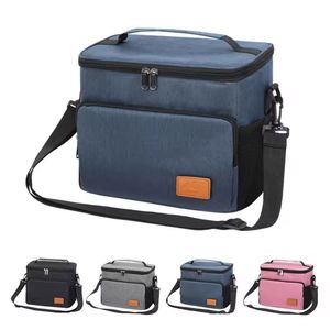 Insulated Professional <b>Lunch</b> <b>Box</b> for Men & Women-Leak-Proof Cooler <b>Lunch</b> Bag 4 Pockets Adjustable Strap for <b>Work</b> Promotional Use - Product Image 1