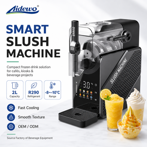 AIDEWO N2J1-01 Nueva Máquina Compacta Portátil de Acero Inoxidable para Granizados, Enfriamiento Rápido, Comercial, para Helados, Jarabes, Leche, Yogur y Agua - Product Image 1