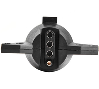 Convertisseur de feux de remorque 12 V 7 à 4 broches, norme américaine, prise de feux de remorque, câble de camion, adaptateur de connecteur