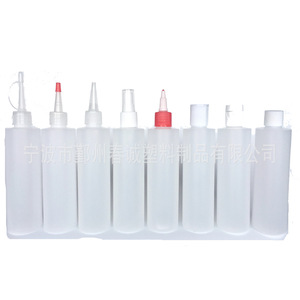 Botellas de Plástico de 30-500 ml con Boquilla Puntiaguda y Cuerda, Dispensador de Aceite, Envase Cosmético, Envase General - Product Image 5
