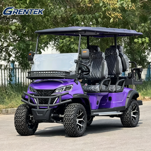 Carrito de Golf Eléctrico Profesional para Team Building, con Batería de Litio, 4+2 Plazas, Personalizado, de China, para Uso Privado - Product Image 4