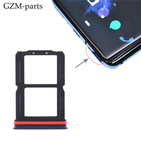 Plateau de support de lecteur de carte SIM double pour téléphone portable pour remplacement OnePlus 7