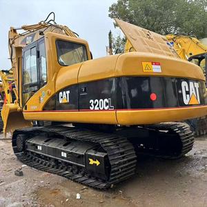 Excavadora Caterpillar 320C de segunda mano, baja hora de trabajo, buena calidad, excavadoras usadas Cat 320 en venta - Product Image 1