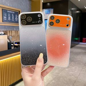 Coques de téléphone antichoc avec fenêtre large et paillettes pour iPhone 17 Pro Max et 16, haute valeur esthétique, protection intégrale - Product Image 2