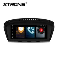 XTRONS 8.8 "カーラジオ車の再生Android自動、車のcdプレーヤーBMW 5シリーズE60 E61 E63 E64 CICシステム
