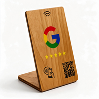 Étiquette NFC en bois RFID T5577 13,56 MHz étanche pour contrôle d'accès, menu, paiement et cartes professionnelles pour restaurants et hôtels