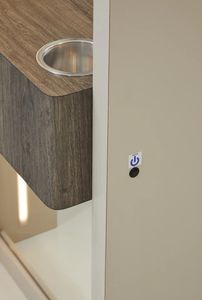 Miroir de coupe de cheveux à lumières LED pour salon de beauté Poste de miroir de coiffure pour salon de coiffure Mobilier de salon - Product Image 3