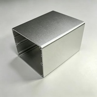 Boîtier en aluminium extrudé monobloc sur mesure, usinage CNC, pour projets électroniques (vente en gros)