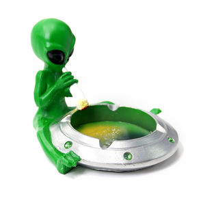 ชุดที่เขี่ยบุหรี่ลายการ์ตูนสุดสร้างสรรค์มีลักษณะเฉพาะตัวจานบินที่เขี่ยบุหรี่ยางเรซิน - Product Image 5