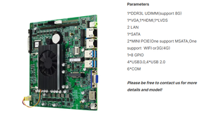 OEM EIP เมนบอร์ด6100U I3 ITX-7380สินค้าขายดี Intel Skylake LGA1151 <span class=keywords><strong>DDR3</strong></span>การออกแบบที่กะทัดรัดสำหรับการเล่นเกมในบ้านสำนักงาน - Product Image 5